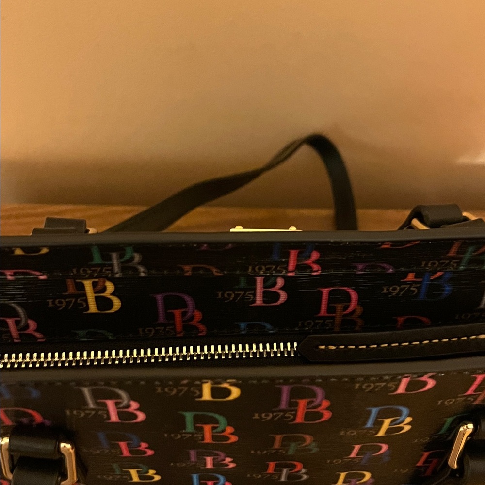 Dooney & Bourke Multicolor Logo Tote Bag - Picture 4 of 8